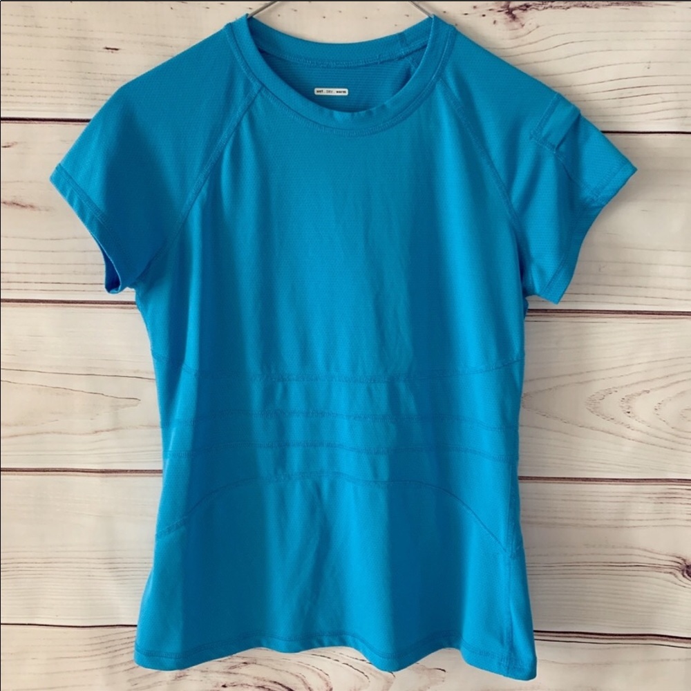 Lululemon Blue Short Sleeve Athletic Tee